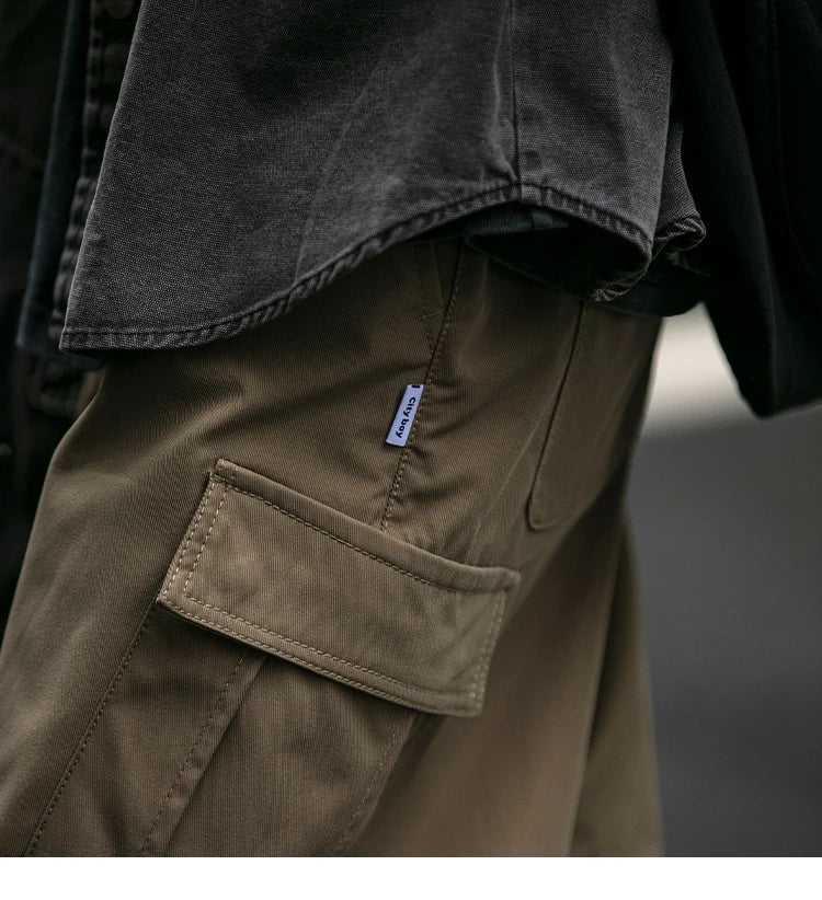 Ankle Zipper Style Cargo Pants , - Streetwear Pants - Slick Street