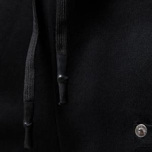 Black Multi Zipper Combat Cargo Pants , - Streetwear Cargo Pants - Slick Street