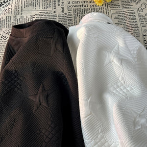 Youth Club Star Foaming Knitted T-Shirts , - Streetwear T-Shirts - Slick Street