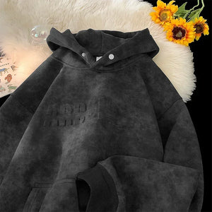 Tie-Dye Kangaroo Pocket Pullover Hoodie Black, XS - Streetwear Hoodie - Slick Street