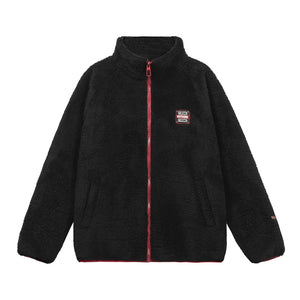Fleece Style Zipper Multi Color Jacket , - Streetwear Jacket - Slick Street