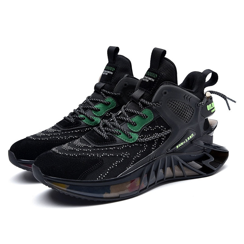 Y2 Dyna Sneakers Black, 39 - Streetwear shoes - Slick Street