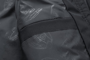 Padded Striped Vest Sleeveless Jacket , - Streetwear Jacket - Slick Street