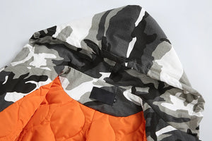 Disruptive Camouflage Elastic Waist Jacket , - Streetwear Jacket - Slick Street