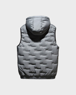 K2 Hooded Puffer Gilet , - Streetwear Jacket - Slick Street