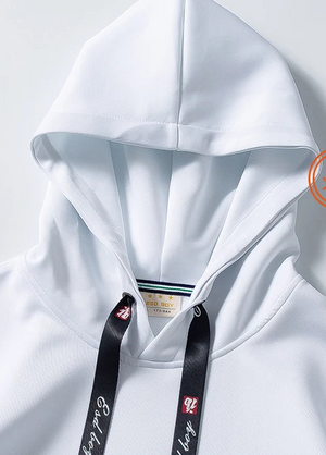 Gridline Contrast Hoodie , - Streetwear Hoodie - Slick Street