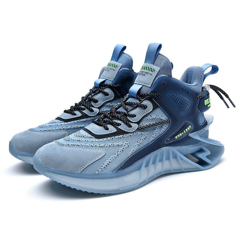 Y2 Dyna Sneakers Blue, 39 - Streetwear shoes - Slick Street