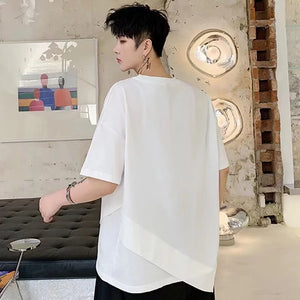 Kaju Long Bottom T-Shirt , - Streetwear T-Shirts - Slick Street