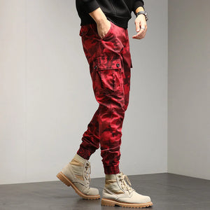 Drawstring Combat Military Cargo Pants , - Streetwear Pants - Slick Street