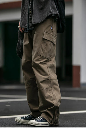 Ankle Zipper Style Cargo Pants , - Streetwear Pants - Slick Street