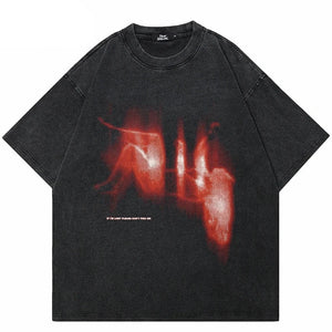 Lost Soul Oversized T-Shirt , - Streetwear T-Shirts - Slick Street