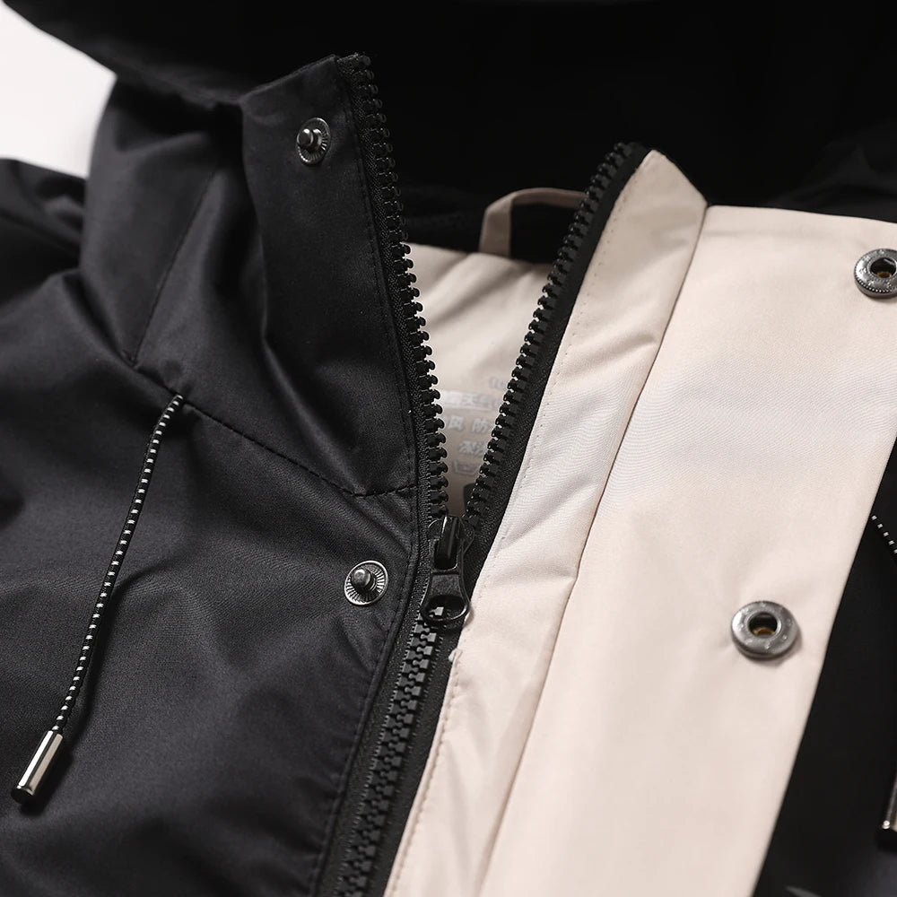 Two Tone Slim Fit Bomber Jacket ,  - Streetwear Jacket - Slick Street