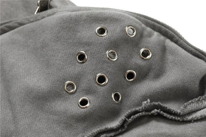 Punk Rock Gothic Ripped Style Sleeveless Hoodie , - Streetwear Hoodie - Slick Street