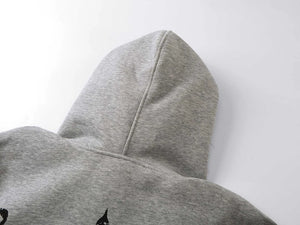 Sinful Zip Up Fur Hooded Jacket , - Streetwear Hoodie - Slick Street