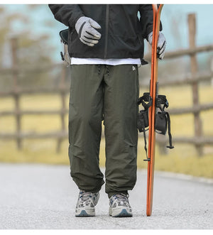 Hiking Style Straight Leg Pants , - Streetwear Pants - Slick Street