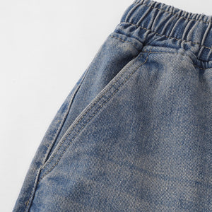 Tarantula Spider Graphic Denim Shorts , - Streetwear Shorts - Slick Street