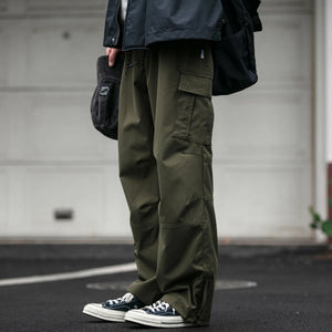 Ankle Zipper Style Cargo Pants , - Streetwear Pants - Slick Street