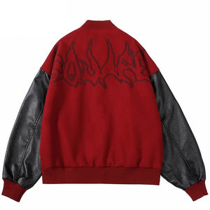 AESUAPRE Variant Symbol Button Up Jacket , - Streetwear Jacket - Slick Street