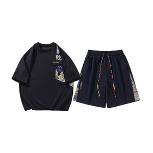 ROMANTIC Plushy Bear Shoulder Patch Tracksuit , - Streetwear Tracksuits - Slick Street