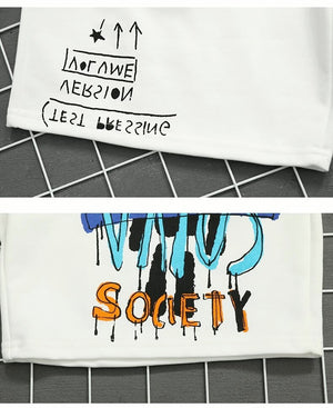 BEMESTTO Infamous Club Vatos Society Shorts , - Streetwear Shorts - Slick Street