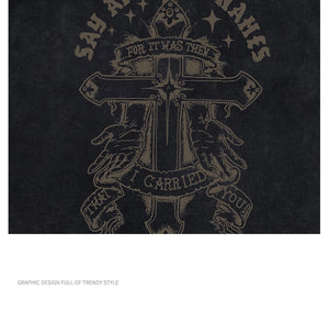 Say All Their Names Devil Horns Hoodie , - Streetwear Hoodie - Slick Street