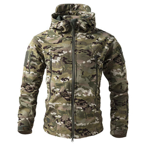 Mountain Runner Lightweight Jacket Camo 3, S - Streetwear Jacket - Slick Street