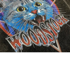 Curiosity Did Not Woodstock Star Cat T-Shirt , - Streetwear T-Shirts - Slick Street