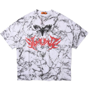 Butterfly Art Tie Die Long T-Shirt , - Streetwear T-Shirts - Slick Street