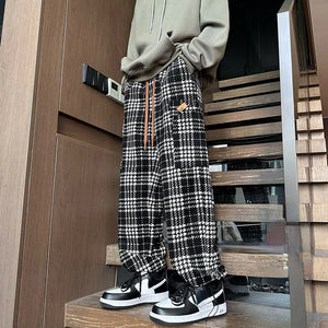C9 Plaid Pants Black, XXS - Streetwear Pants - Slick Street