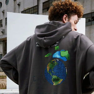 Life Is Good Global Peace Pullover Hoodie , - Streetwear Hoodie - Slick Street