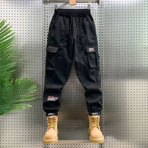 Solid Military VA2 Cargo Pants Black, XS - Streetwear Pants - Slick Street