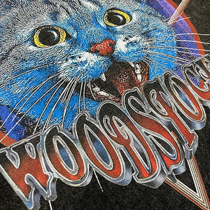 Curiosity Did Not Woodstock Star Cat T-Shirt , - Streetwear T-Shirts - Slick Street