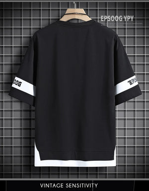EPSOOG YPY Color Contrast T-Shirt , - Streetwear T-Shirts - Slick Street