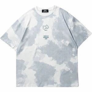 Tie Dye Senseless Jigsaw Puzzle T-Shirt , - Streetwear T-Shirts - Slick Street