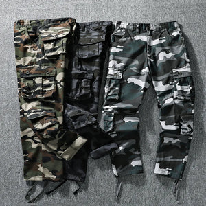 CA26 Tactical Camo Cargo Pants , - Streetwear Pants - Slick Street