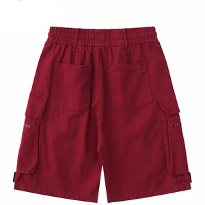 Cargo Track Multi Pockets Shorts , - Streetwear Shorts - Slick Street
