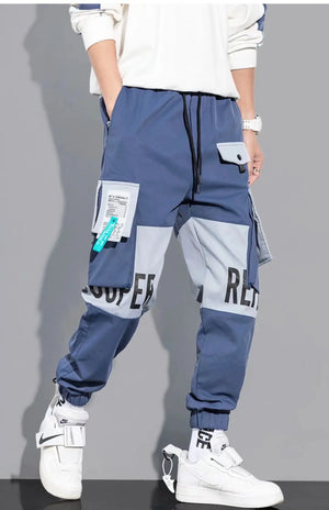 Versatile Multi Pockets Cargo Pants , - Streetwear Pants - Slick Street