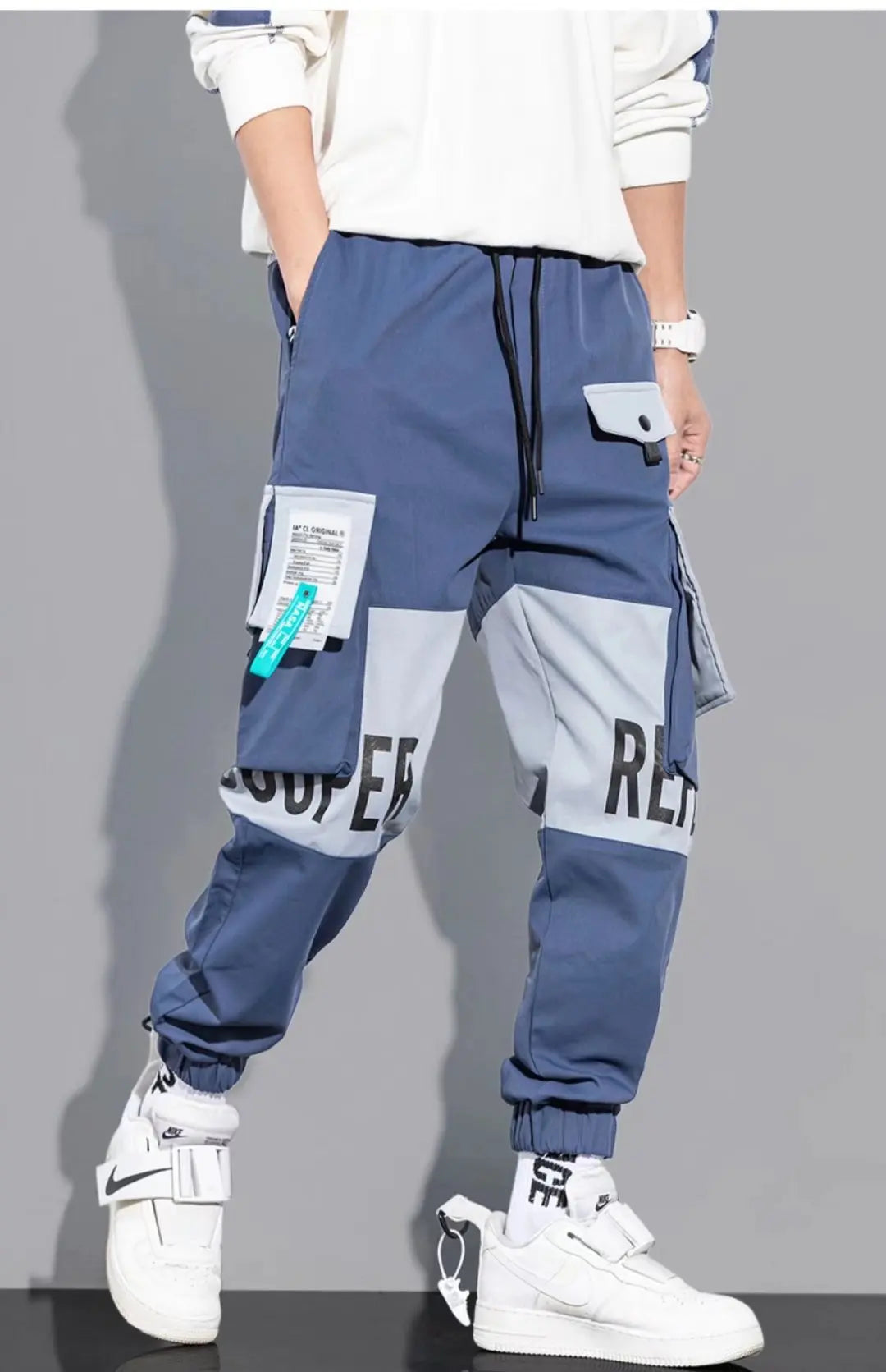 Versatile Multi Pockets Cargo Pants ,  - Streetwear Pants - Slick Street