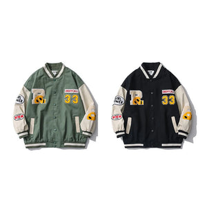 Unofficial 33 Retro Trend Jacket , - Streetwear Jacket - Slick Street