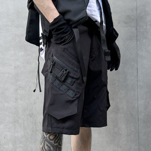 Tactical Multi Pocket Cargo Shorts , - Streetwear Shorts - Slick Street