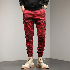 Drawstring Combat Military Cargo Pants , - Streetwear Pants - Slick Street