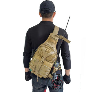 Multi Buckles Style Crossbody Bag , - Streetwear Bag - Slick Street