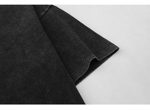 Hand Sketch Ripped Streetwear T-Shirt , - Streetwear T-Shirts - Slick Street