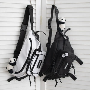 Power OFF Crossbody Bag , - Streetwear Bag - Slick Street