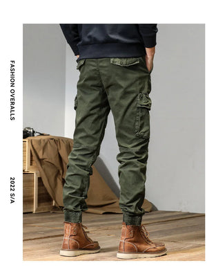 Tactical Elastic Waist And Ankle Pants , - Streetwear Pants - Slick Street