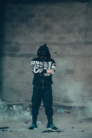 ATOR M1 Techwear Zipper Hoodie , - Streetwear Hoodie - Slick Street