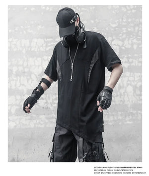 Onyx AZ23 Techwear T-Shirt , - Streetwear T-Shirts - Slick Street