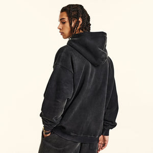 Crucifix Cross Graphic Pullover Hoodie , - Streetwear Hoodie - Slick Street