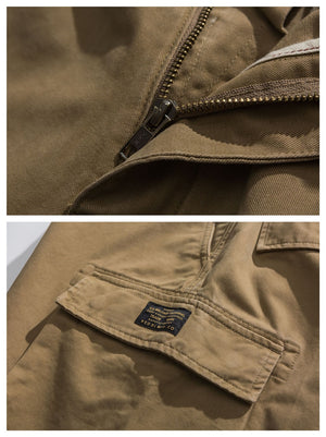 Tactical Multi-Pocket Cargo Shorts , - Streetwear Shorts - Slick Street