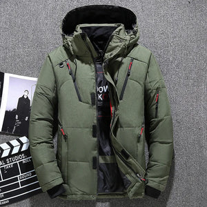 SX25 Winter Jacket Green, XS - Streetwear Jacket - Slick Street